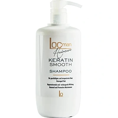 Abbildung von LOCMAN Keratin Smooth Shampoo 750ml Belebt mit der Formel und verhilft zu einem gesunden Haar. (750ml)