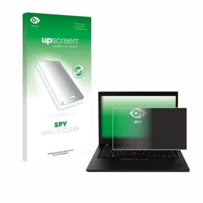 Abbildung von upscreen Anti Spy Blickschutzfolie für Lenovo ThinkPad L490 Privacy Screen Displayschutz Folie [Sichtschutz, Blaulichtfilter]