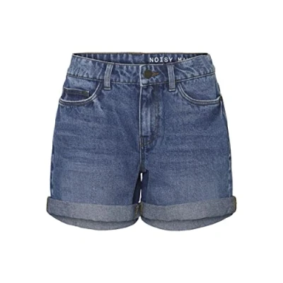 Abbildung von Noisy May Curve Nmsmiley Jeans Shorts, Damen, Größe: 52, Medium blue denim