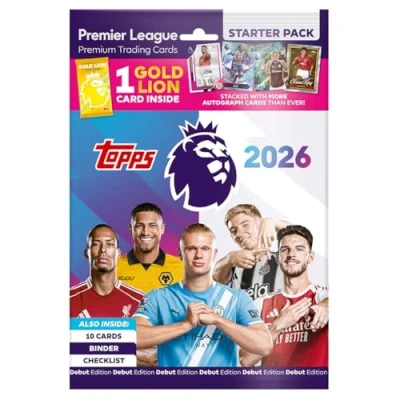 Abbildung von Topps Premier League 2025/26 Starter Pack Sammelkarten