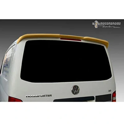 Abbildung von AUTO STYLE Dachspoiler kompatibel mit Volkswagen Transporter T5 2003 2015 (Modelle Heckklappe) (PU)