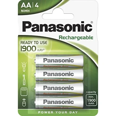 Abbildung von Panasonic P6E/4BC Rechargeable EVOLTA mignon AA Batterie (1,2V, 1900/2050mAh, 4 er Pack)