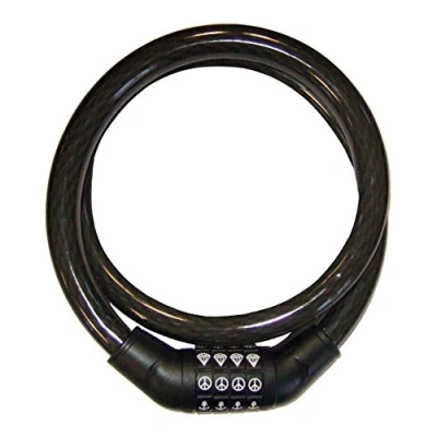 Abbildung von Security Plus Panzerkabelschloss &quot;Security SPS100&quot;, 4 Stellringe