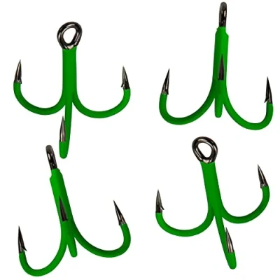 Abbildung von Madcat A Static Treble 6X Hooks 4 Wallerdrillinge, Größe:4/0