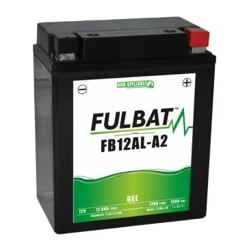 Abbildung von FULBAT Motorrad Batterie FB12AL A2 / YB12AL 12V 12,6AH 150A