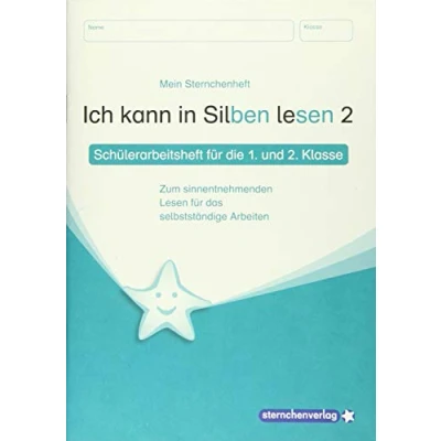 Abbildung von Ich kann in Silben Lesen 2 Schülerarbeitsheft für die 1. Klasse: zum sinnentnehmenden das selbstständige Arbeiten (Mein Sternchenheft)
