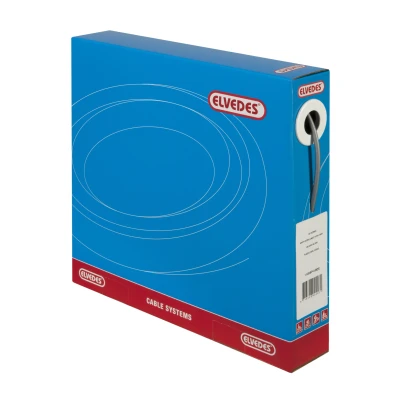 Abbildung von Schaltzug (außen) Elvedes Mit Teflon Futter 30 Meter / Ø5,0mm Silber (30 In Box)