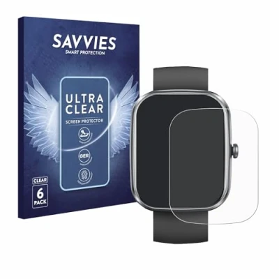Abbildung von Savvies 6 Stück Schutzfolie für Kuizil T70 1.91&quot; Displayschutz Folie Ultra Transparent