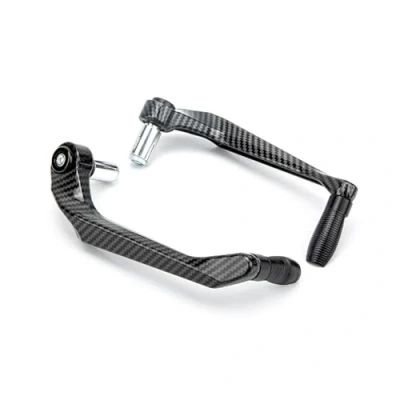 Abbildung von Motorrad Lenker Schutz, Akozon Aluminiumlegierung Protector 7/8inch Universal Bremsschutz (schwarz)