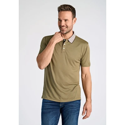 Abbildung von Jack&#039;s Sportswear Plain Poloshirt, Herren, Größe: Large, Dk sand