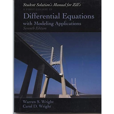 Abbildung von A First Course in Differential Equations With Modeling Applications (Student Solutions Manual for Zill&#039;s)