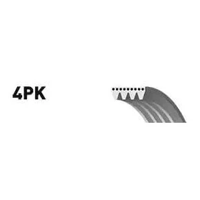 Abbildung von SNR CA4PK813 Keilrippenriemen 813 4 SUZUKI: SWIFT 3, Jimny SUV, SX4 I Schrägheck, HONDA: CIVIC 6 Hatchback, CRX Fastback, HYUNDAI: Matrix
