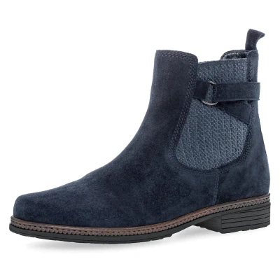 Abbildung von Gabor Chelseaboots, Blockabsatz, Stiefelette, Businesschuh mit Best Fitting