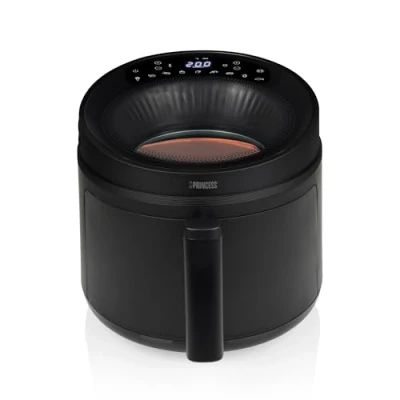 Abbildung von PRINCESS Heißluftfritteuse &quot;182270 Cyclone Vision Airfryer&quot;, 1500 W, Fassungsvermögen 5 l