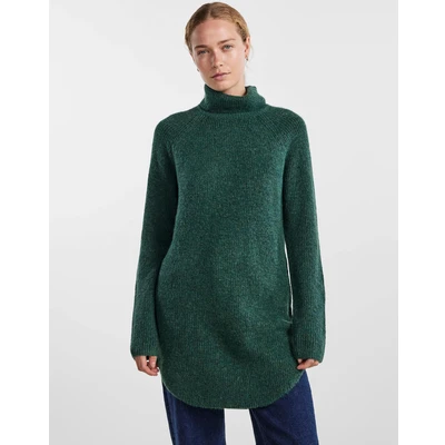 Abbildung von Pieces Pcellen Strickpullover, Damen, Größe: XXL, Trekking green