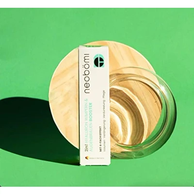 Abbildung von neobömi 2in1 Hyaluron Wimpern &amp; Augenbrauen Booster