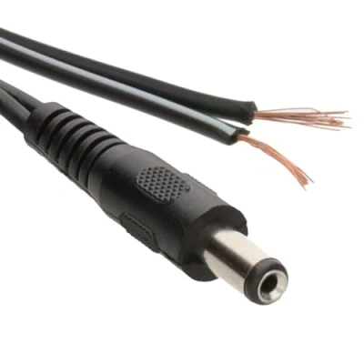 Abbildung von kenable 2,1 mm x 5,5 Männlich DC Stecker Zum Bare Beendet Strom Kabel 2 m [2 Meter/2m]