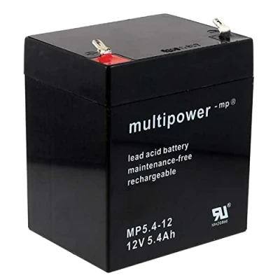 Abbildung von akku net Bleiakku (multipower) MP5,4 12, 12V, Lead Acid