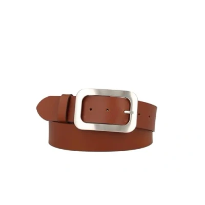 Abbildung von MGM Damen Plain and Beautiful Gürtel, Braun (Cognac), 90