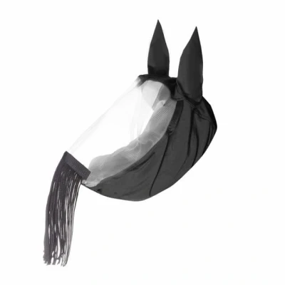 Abbildung von Fliegenschutzmaske Fringes für Pferd und Pony. Fliegenmaske START
