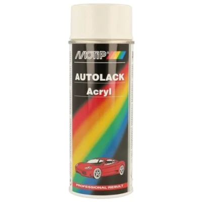 Abbildung von MOTIP 45280 Fahrzeug Kombinationslack 400ml Spraydose weiß Kompakt grau metallic 400 ml