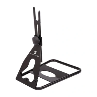 Abbildung von M Wave Unisex Erwachsene Chopstand Apar Ausstellungsständer, Schwarz