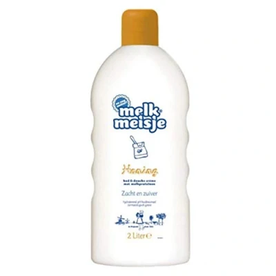 Abbildung von Milch Mädchen Bad und Dusche Honig, 2000 ml
