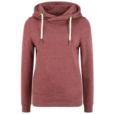 Abbildung von Oxmo Oxvicky Kapuzenpullover, Damen, Größe: Large, Wine r mel
