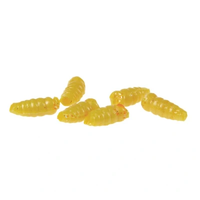 Abbildung von Berkley Powerbait Micro Power Maggots Yellow (110st) Köderimitat