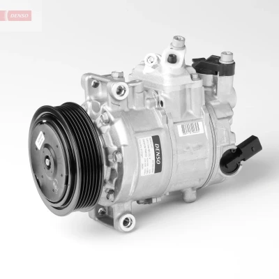 Abbildung von DENSO DCP02030 Kompressor 6SEU14C PAG 46 R 134a AUDI: A3 Sportback, Schrägheck, TT Roadster, SKODA: Yeti, Octavia 2 Combi, VOLKSWAGEN: Scirocco III
