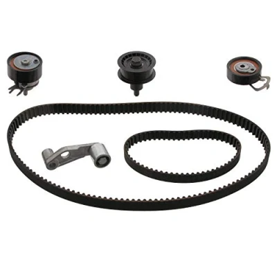 Abbildung von FEBI BILSTEIN 21772 Zahnriemensatz 130, 58 für Nockenwelle, Kurbelwelle mit abgerundetem Zahnprofil VOLKSWAGEN: Golf 4 Schrägheck, Variant