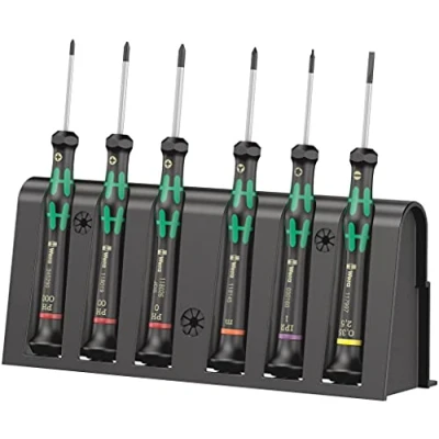 Abbildung von Wera Serie Kraftform Micro 2050/6 Schraubendrehersatz 6 Stücke (05030181001)