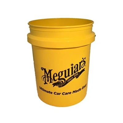 Abbildung von Meguiar&#039;s RG203 Gelb Großer Autowascheimer 5 US Gallonen (Grit Guard kompatibel / separat erhältlich)