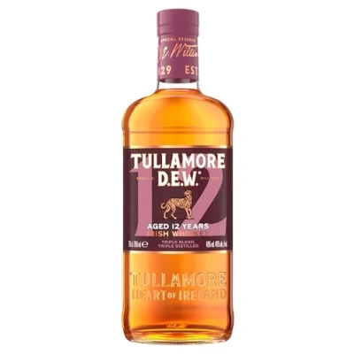 Abbildung von Tullamore DEW 12 Jahre Irish Whiskey mit Geschenkverpackung, 70cl