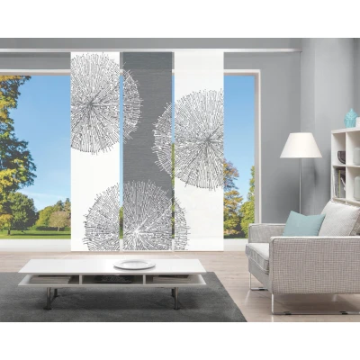 Abbildung von Vision S Schiebegardine &quot;3ER Set CRISTON&quot;, (3 St.), HxB: 260x60, Schiebevorhang 3er Digitaldruck