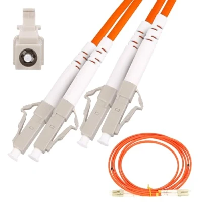 Abbildung von EXTRALINK Patchcord LC/UPC MM 50/125 DUPLEX 3.0MM, Glasfaserkabel 2M, Lichtleiterkabel, FTTH Netze, LAN, WAN, WDM Systeme, Glasfaser, LWL Kabel, Multi Mode OM2, PCV Lichtwellenleiterkabel
