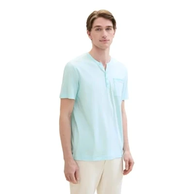 Abbildung von TOM Tailor Tshirt basic, Herren, Größe: XL, Turquoise white stripes