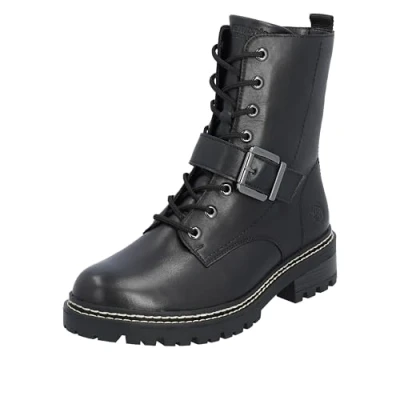 Abbildung von Remonte Damen D0B78 Mode Stiefel, Schwarz/Schwarz / 01, 39 EU