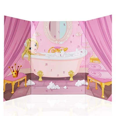 Abbildung von Accentra Prinzessin Adventskalender Für Mädchen Mit 24 Bade Und Körperpflege, Beauty Kosmetik Produkten Eine Abwechslungsreiche Stylische Adventszeit