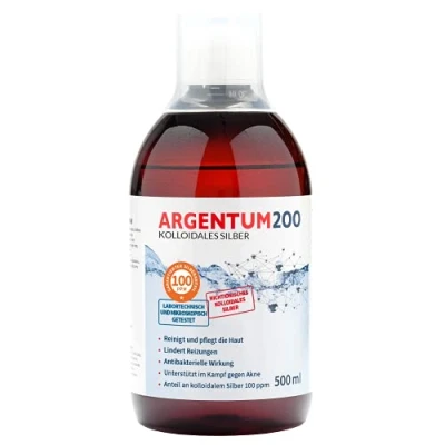 Abbildung von Argentum 200 Kolloidales Silber 100 ppm, 500 ml
