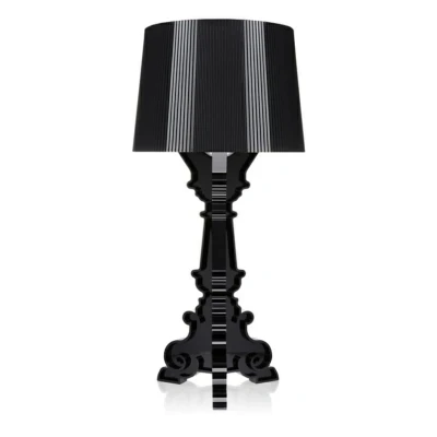 Abbildung von Kartell Bourgie LED Tischleuchte, schwarz