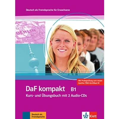 Abbildung von DaF kompakt B1: Deutsch als Fremdsprache für Erwachsene. Kurs und Übungsbuch mit 2 Audio CDs