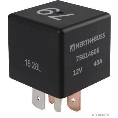 Abbildung von HERTH+BUSS ELPARTS 75614606 Multifunktionsrelais 12V mit Diode, Widerstand VOLKSWAGEN: Passat B5 GP Variant, TRANSPORTER 4 Bus, GOLF 3