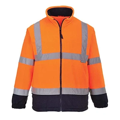 Abbildung von Portwest F301ONRXS Hi Vis 2 Tone Fleece X Small, Orange/Navy