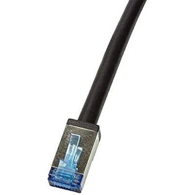 Abbildung von LogiLink Professional Outdoor Patchkabel Cat.6A, S/FTP, PVC+PE, schwarz, 15m