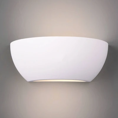 Abbildung von Trio Leuchten Wandleuchte Roma 201000101, Gips weiß, exkl. 1x E14, 28 watt