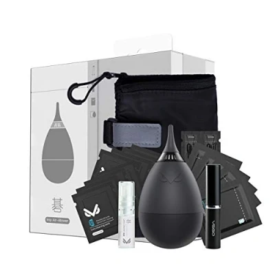 Abbildung von VSGO Kamera Reinigungs Kit Blasebalg Sensor Reinigungsset Professionelles Linsenreinigungsset mit Filter für DSLR Kameras