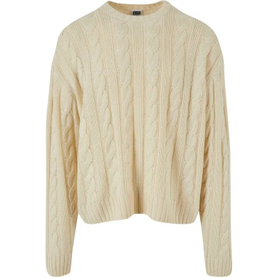 Abbildung von Urban Classics Strickpullover, Herren, Größe: 3XL, Sand