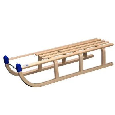 Abbildung von COLINT Davoser Schlitten &quot;Davos 110 mit Holzlehne und Leine&quot;, (Set, 3 tlg.)