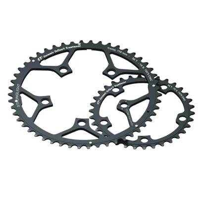 Abbildung von Stronglight Kettenblatt Type 110 C, Schwarz, 36